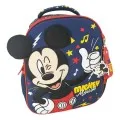 Diakakis – Τσάντα Πλάτης Νηπιαγωγείου Must 2 Θήκες, Disney Mickey Mouse, Blue 565787