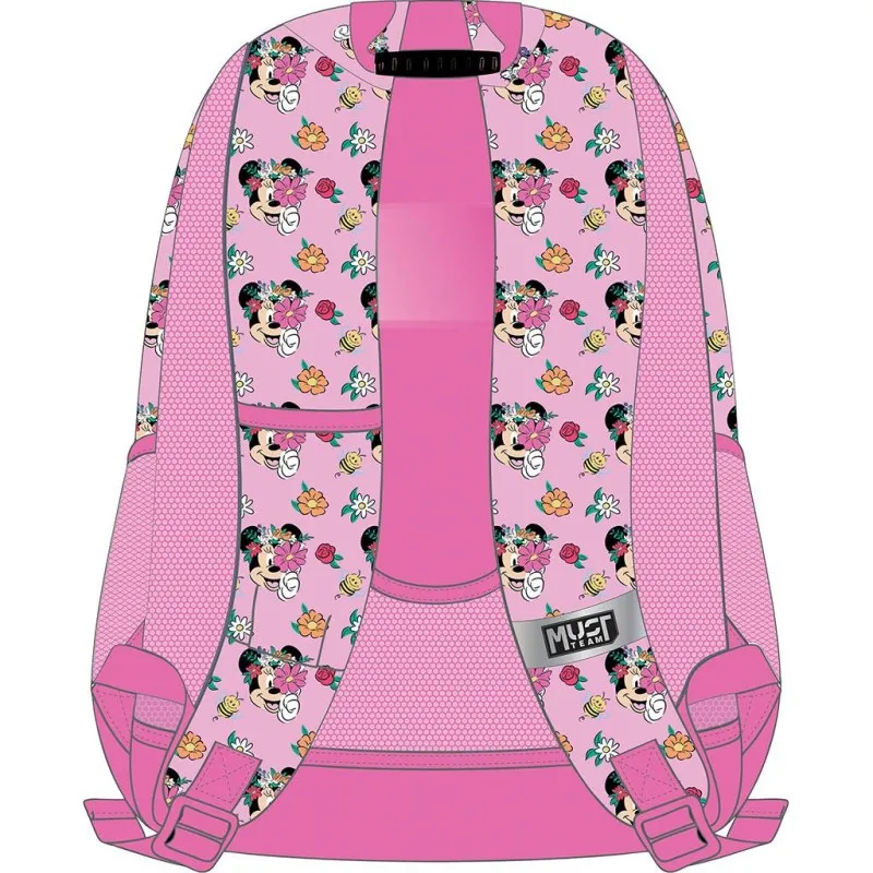 Diakakis - Τσάντα Πλάτης Δημοτικού Must 3 Θήκες, Minnie, Flowers 565792