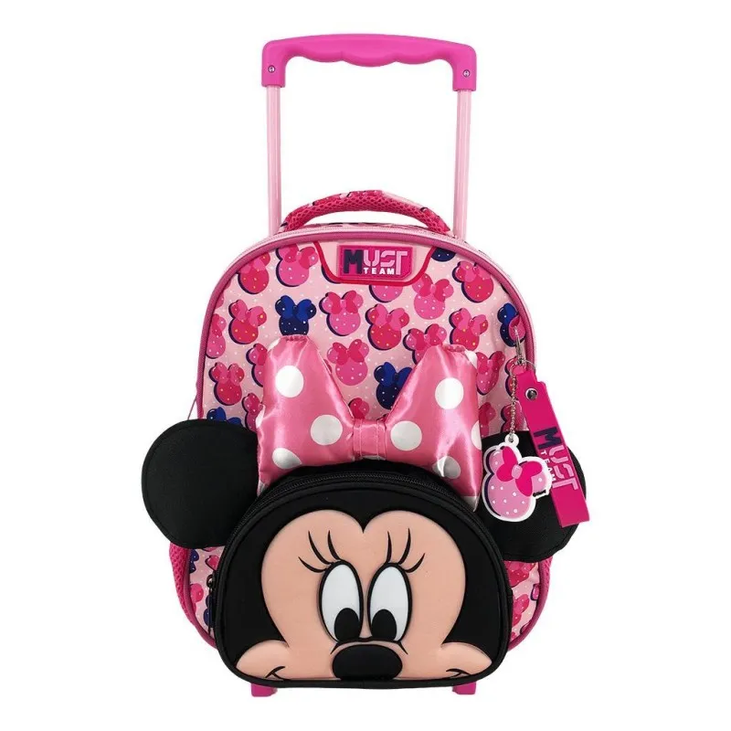 Diakakis – Τσάντα Τρόλεϊ Νηπιαγωγείου Must 2 Θήκες, Disney Minnie Mouse 565937