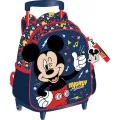 Diakakis – Τσάντα Τρόλεϊ Νηπιαγωγείου Must 2 Θήκες, Mickey Mouse 565938
