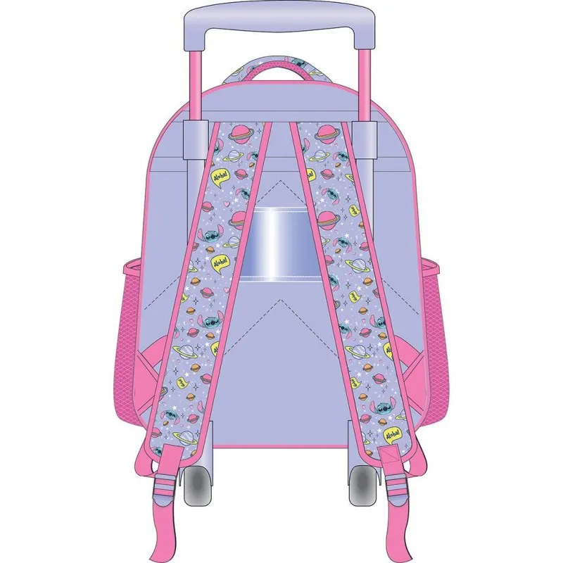 Diakakis – Τσάντα Τρόλεϊ Νηπιαγωγείου Must 2 Θήκες, Stitch 565939