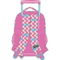 Diakakis - Σακίδιο Τρόλεϊ Δημοτικού Must 3 Θήκες, Stitch, Pink 565972