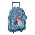 Diakakis - Σακίδιο Τρόλεϊ Δημοτικού Must 3 Θήκες, Disney Frozen, Blue 565977