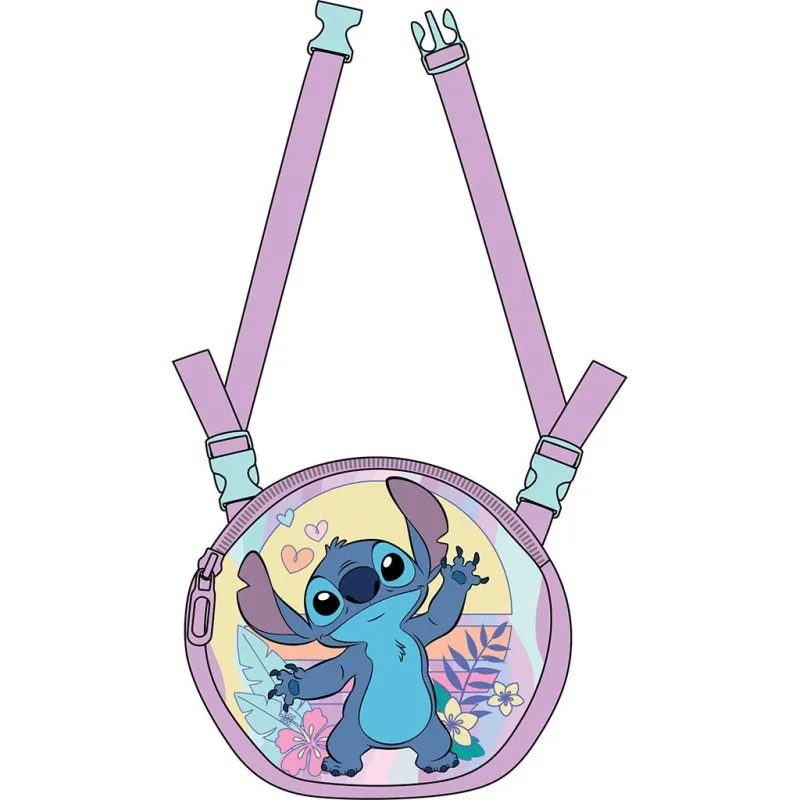 Diakakis – Τσάντα Πλάτης Νηπιαγωγείου Must Με 1 Θήκη, Με Αποσπώμενο Τσαντάκι Μέσης & Ώμου, Stitch 566001