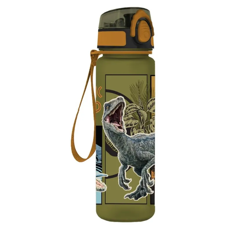 Diakakis - Παγούρι Πλαστικό PCTG Must, Jurassic World Πορτοκαλί 650 ml 570978