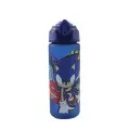 Gim - Παγούρι Πλαστικό PCTG Με Καλαμάκι, Sonic Classic 600ml 572-55217