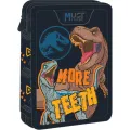 Diakakis - Κασετίνα Διπλή Γεμάτη Must, Jurassic More Teeth 572012