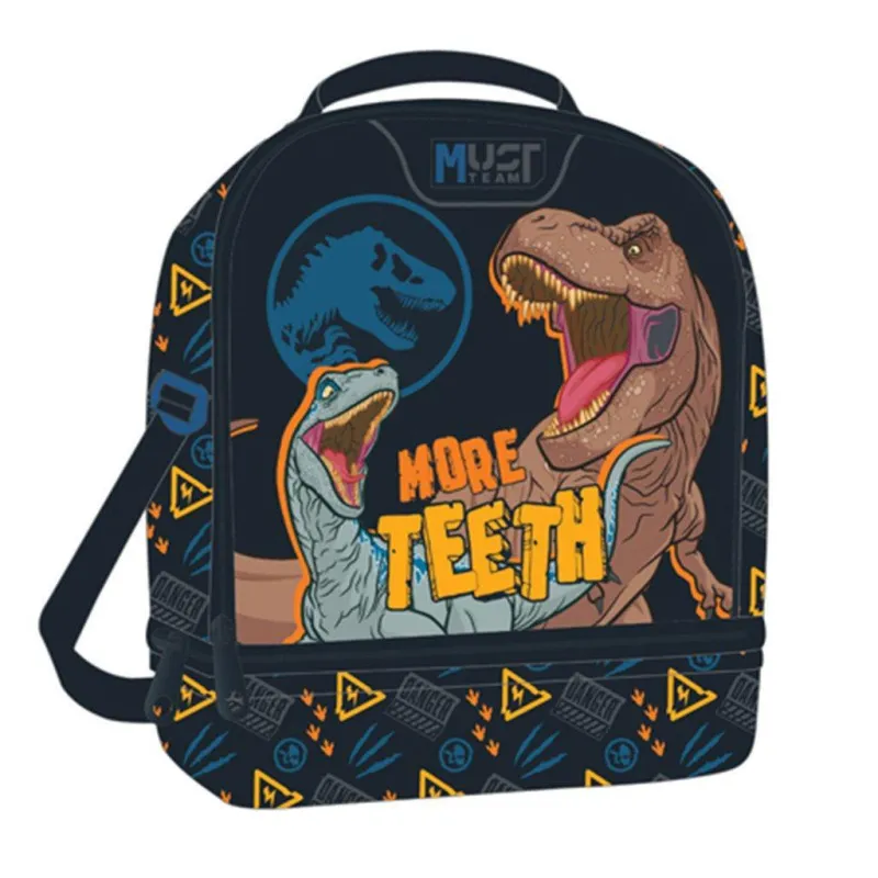 Diakakis -Τσαντάκι Φαγητού Must, Jurassic World More Teeth 572016