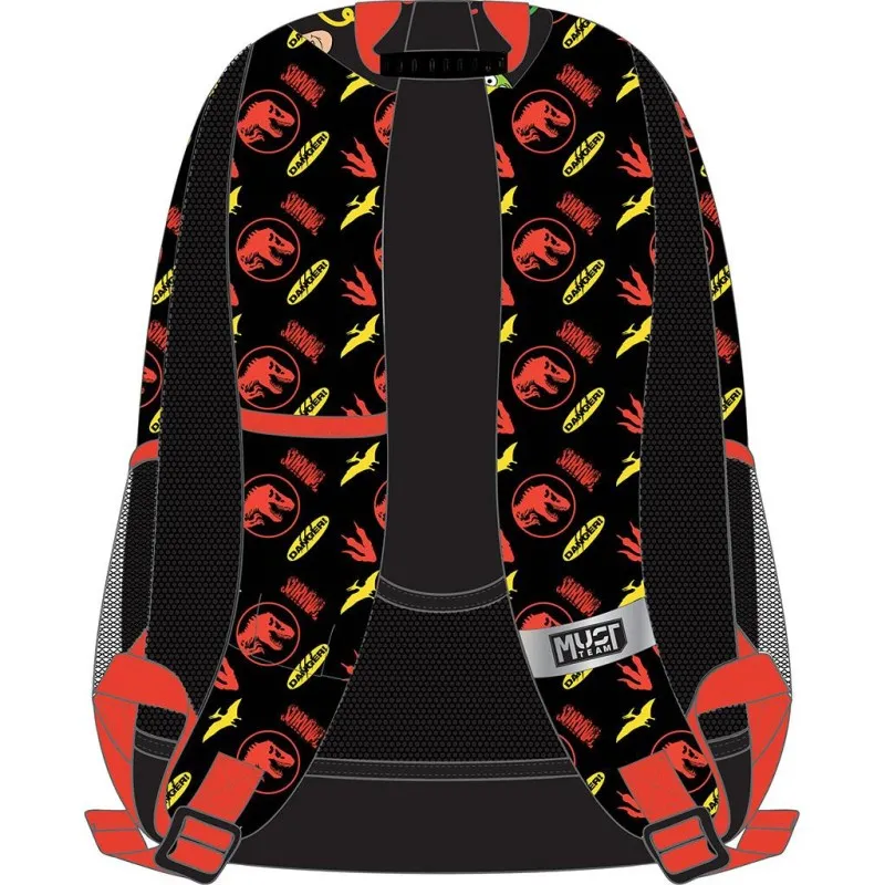 Diakakis - Τσάντα Πλάτης Δημοτικού Must 3 Θήκες, Jurassic Run 572019