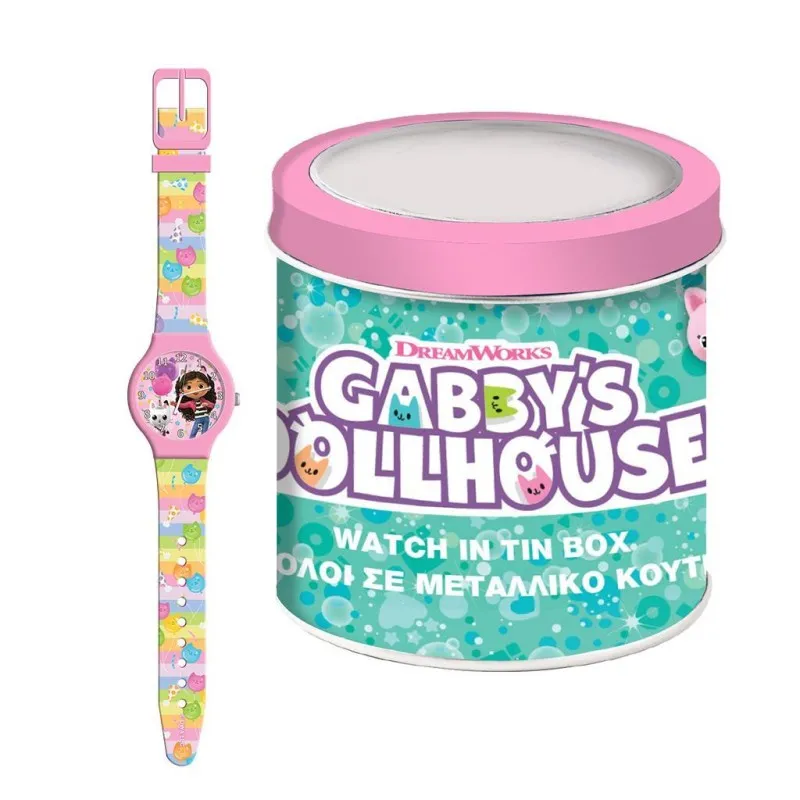 Diakakis - Ρολόι Χειρός Αναλογικό Σε Μεταλλικό Κουτί, Gabbys 574089