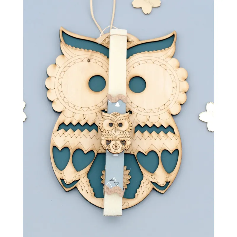 Life Likes - Λαμπάδα Owl Σε Κουτί 5766
