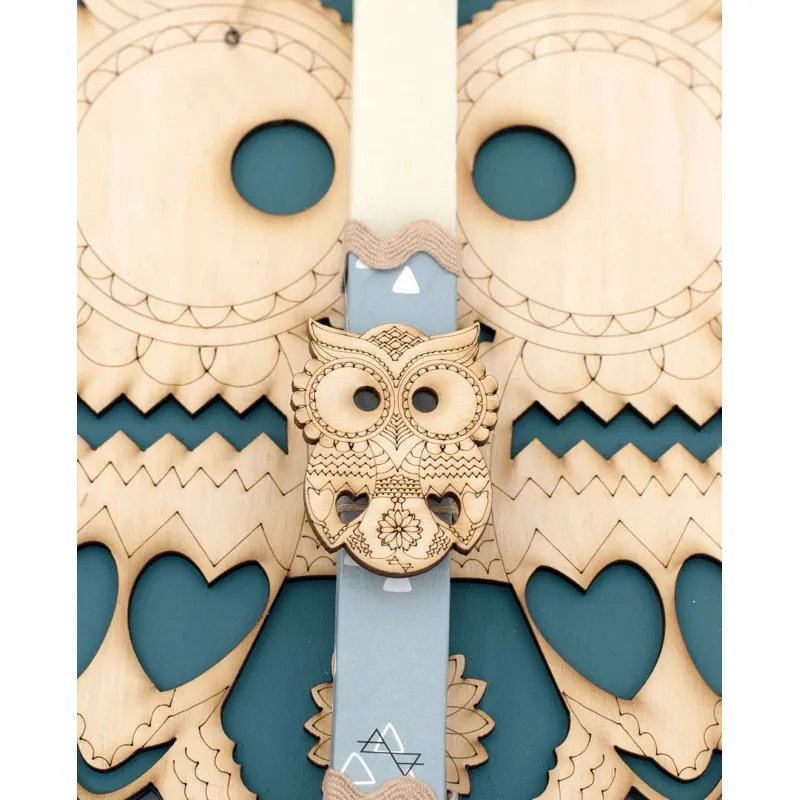 Life Likes - Λαμπάδα Owl Σε Κουτί 5766