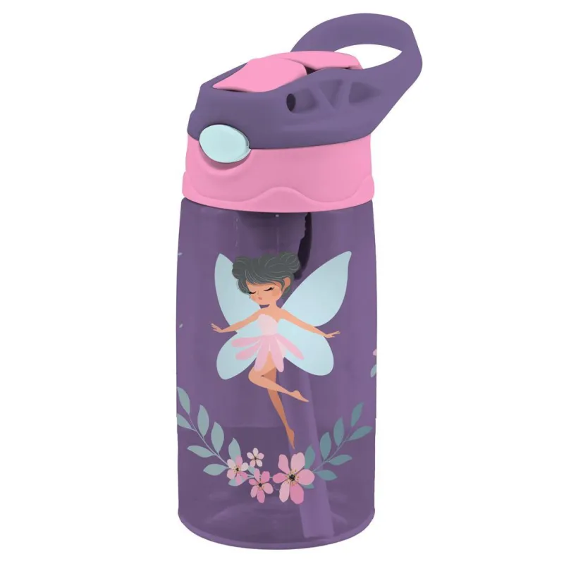 Diakakis - Παγούρι Πλαστικό PCTG Με Καλαμάκι Must, Fairy 500 ml 586437