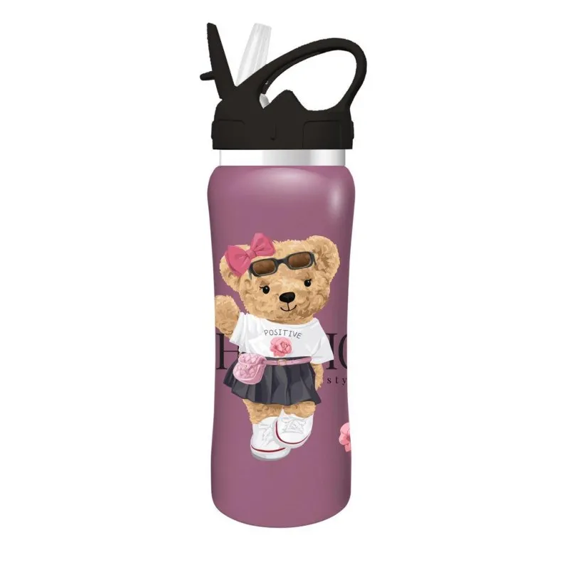 Diakakis - Παγούρι Νηπιαγωγείου Ανοξείδωτο Must, Inspiration Chic Style 500 ml 586443