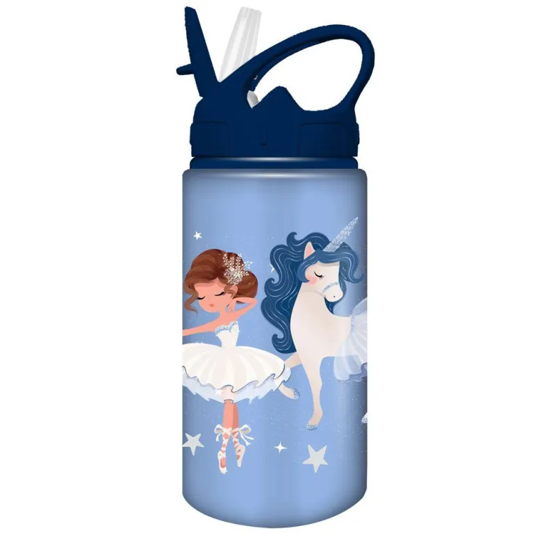 Diakakis - Παγούρι Αλουμινίου Με Καλαμάκι Must, Believe In Magic 500 ml 586450