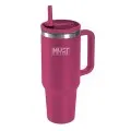 Diakakis - Ποτήρι Θερμός Ανοξείδωτο 1200ml Με Καλαμάκι Must, Βυσσινί 587160