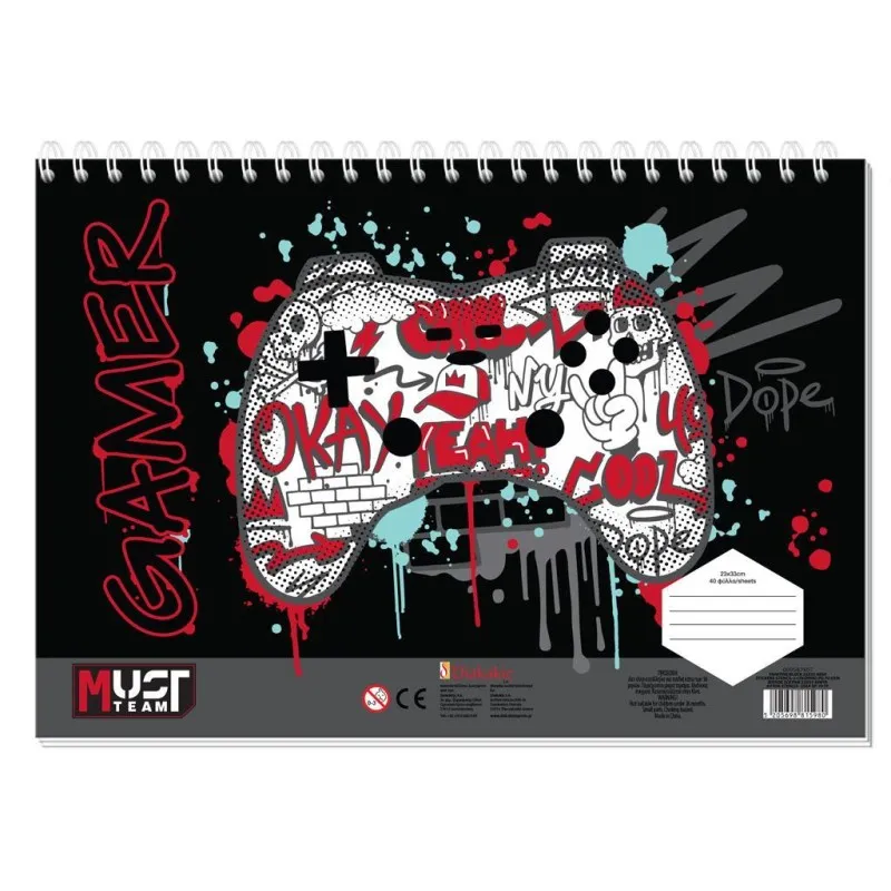 Diakakis - Μπλοκ Ζωγραφικής Αγόρι 40Φ 23x33cm 587407