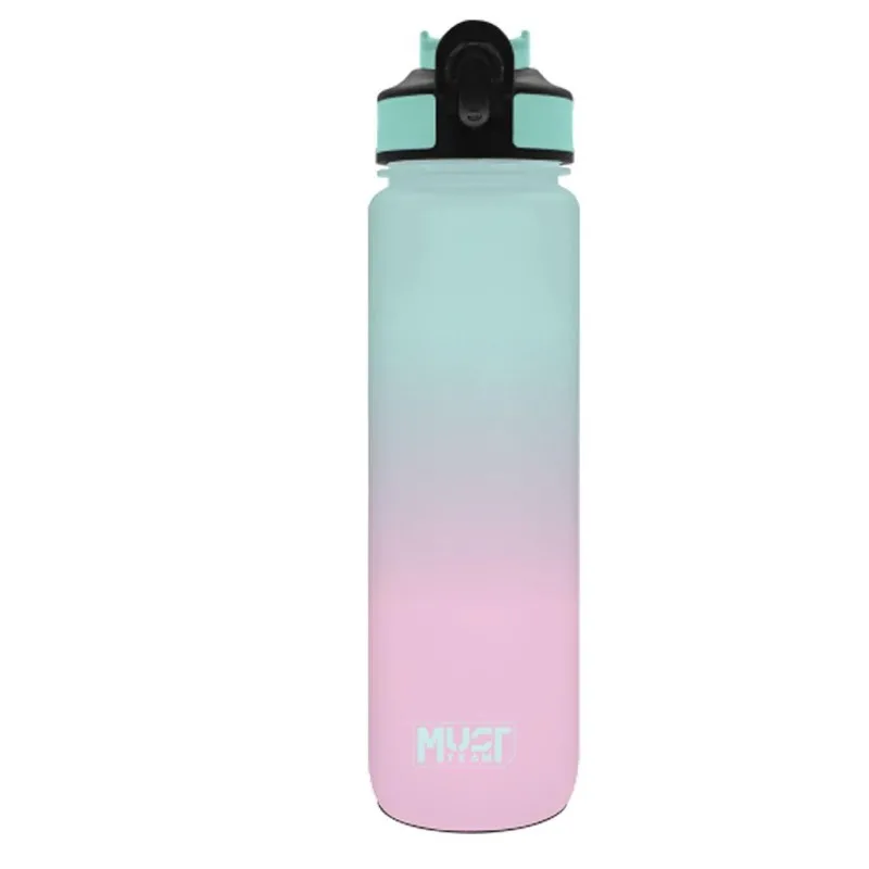 Diakakis - Παγούρι PCTG 800 ml Must, Γαλάζιο/Απαλό Ροζ 587475