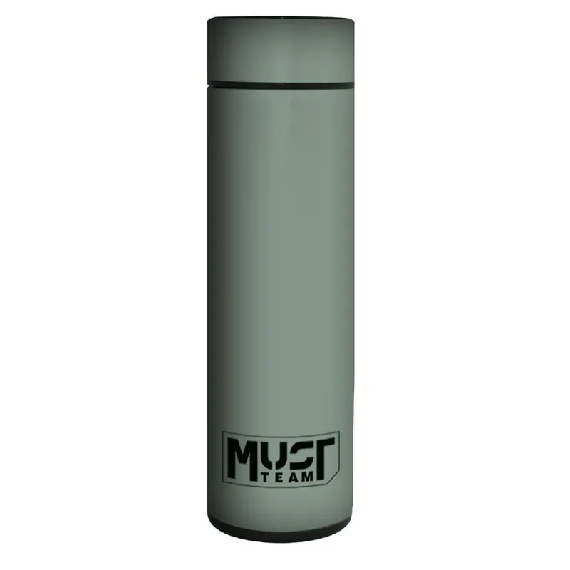 Diakakis - Θερμός Ανοξείδωτο 500 ml Με LED Ένδειξη Θερμοκρασίας Must, Χακί 587479