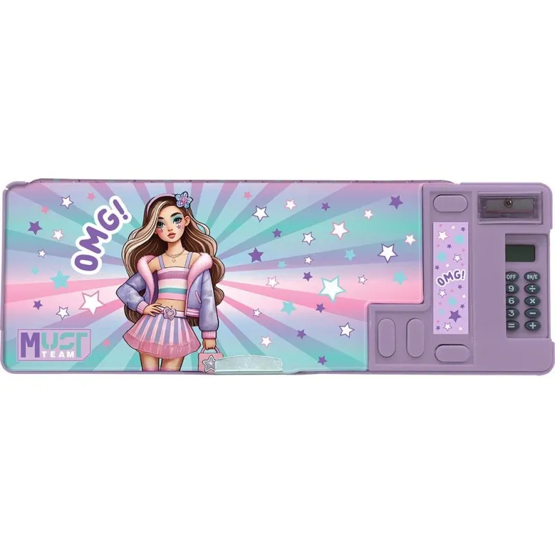 Diakakis - Κασετίνα Με Μαγνητικό Κούμπωμα Must, Fashion Girl 587579