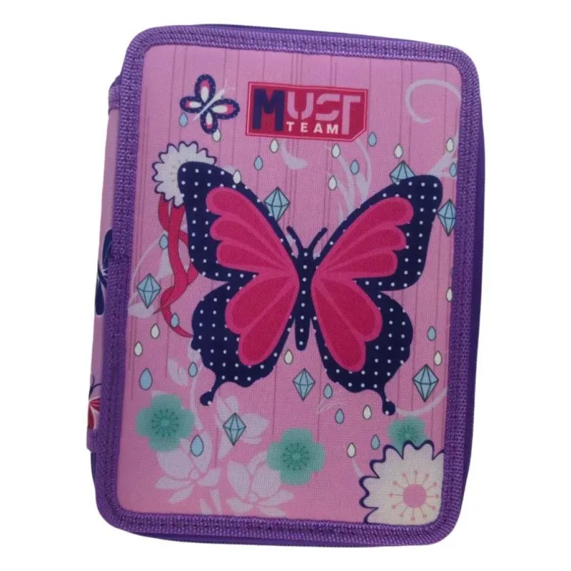 Diakakis - Κασετίνα Διπλή Γεμάτη Must, Compact, Butterfly 587766