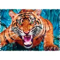 Trefl - Puzzle Crazy Shapes, Facing A Tiger 600 pcs 11110 Trefl - Puzzle Crazy Shapes, Facing A Tiger 600 pcs 11110
