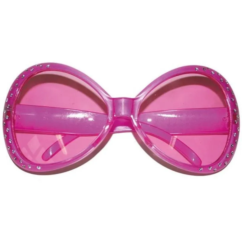 Funny Fashion - Γυαλιά Disco Glitter, Ροζ 60709