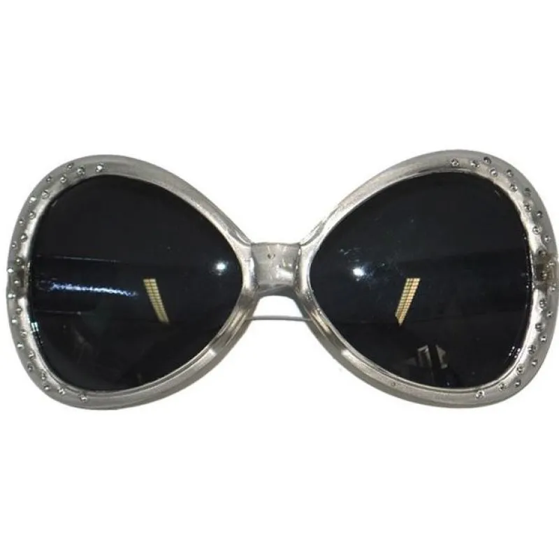 Funny Fashion - Γυαλιά Disco Glitter, Ασημί 60709