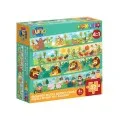Luna - Puzzle 4 in 1, Φτιάξε Την Ιστορία, Μύθοι Του Αισώπου 8/8/8/8 Pcs 622326