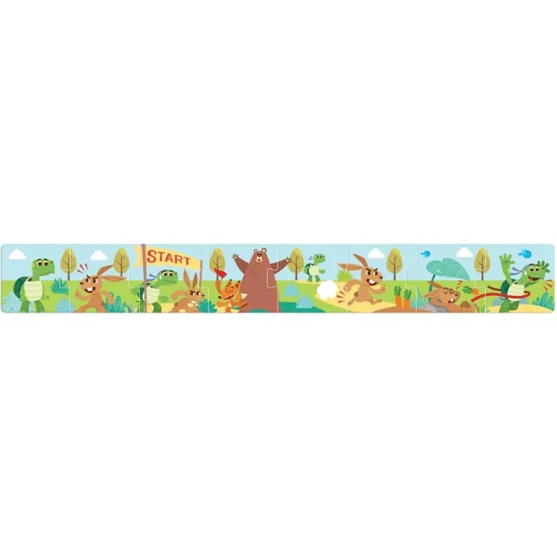 Luna - Puzzle 4 in 1, Φτιάξε Την Ιστορία, Μύθοι Του Αισώπου 8/8/8/8 Pcs 622326