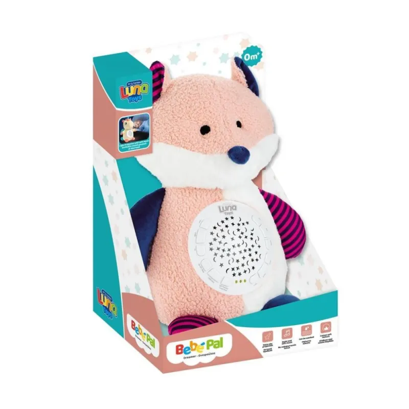 Luna - Cuddly Cuties, Λούτρινο Αλεπουδάκι με Φως και Ήχο 622697