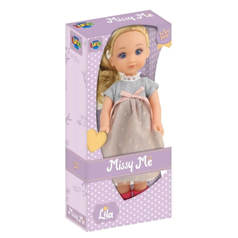 Luna - Κούκλα 35 εκ. Lila Με Ήχo 622808