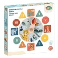 Luna - Ξύλινο Παζλ Ρολόι Luna Toys 622870