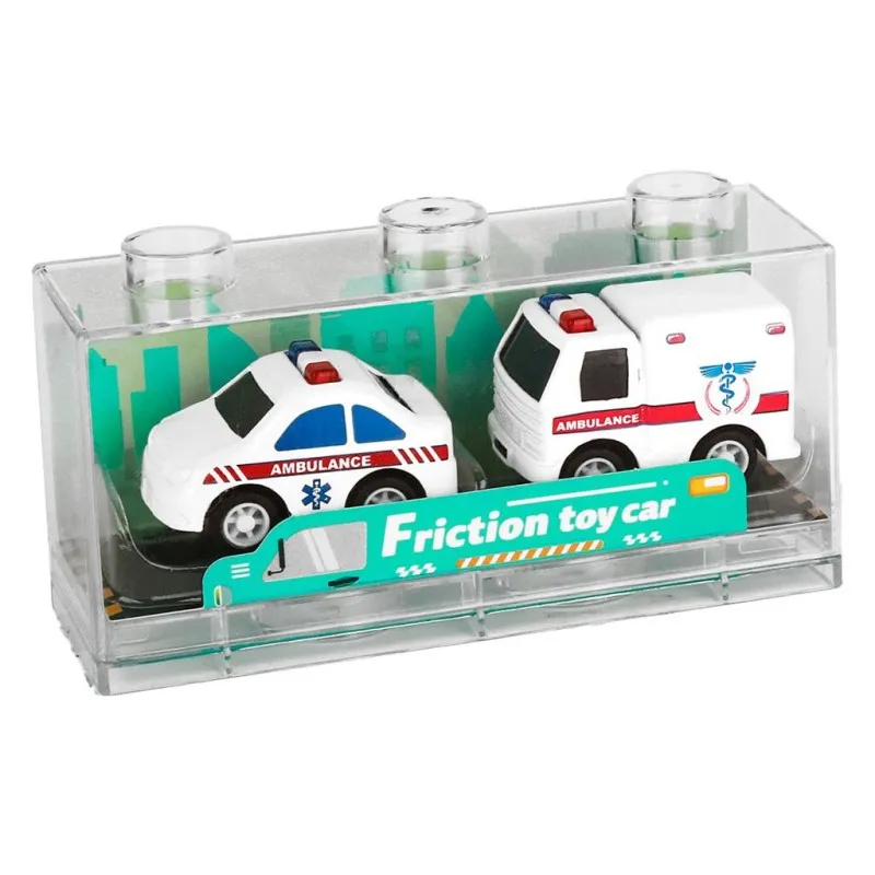 Luna - Όχημα Pull Back Die Cast Σετ 2Τμχ 623015