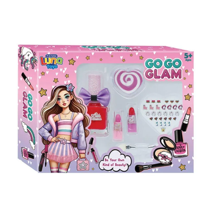 Luna - Μακιγιάζ Σετ Go Go Glam 6 Τμχ 18,2x3,8x14,5 cm 623021