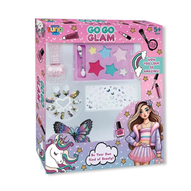 Luna - Μακιγιάζ Σετ 21tmx 21,5x3,5x28,5ek Go-Go Glam Luna 623024