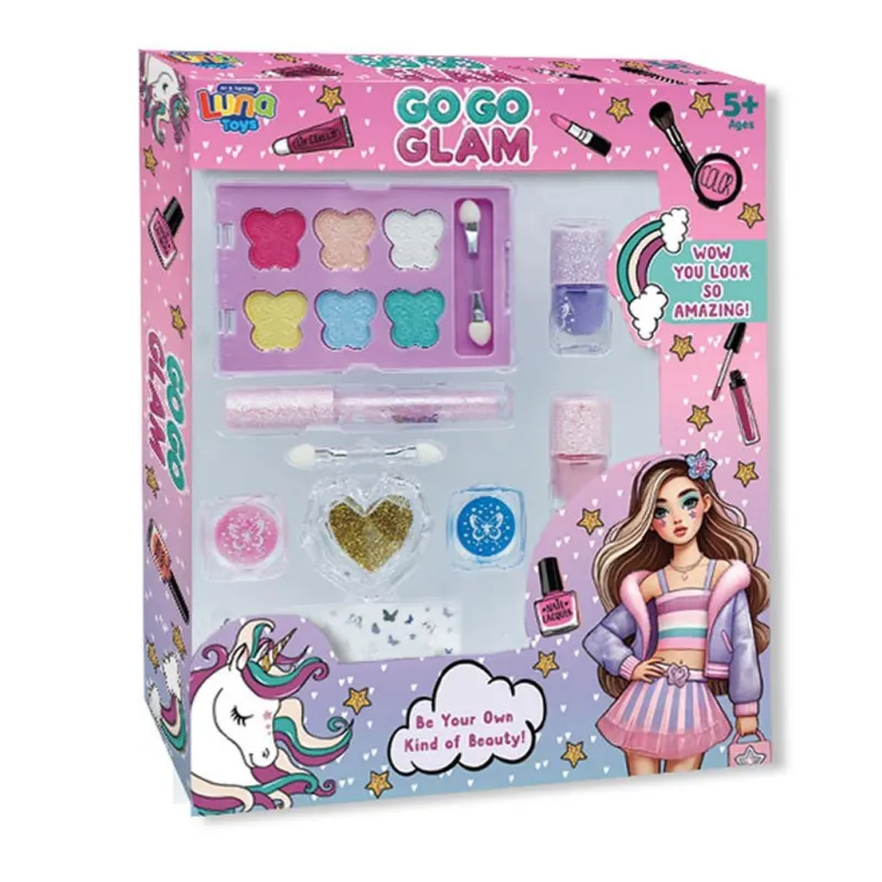 Luna - Μακιγιάζ Σετ 15tmx 21,5x3,5x28,5ek Go-Go Glam Luna 623026