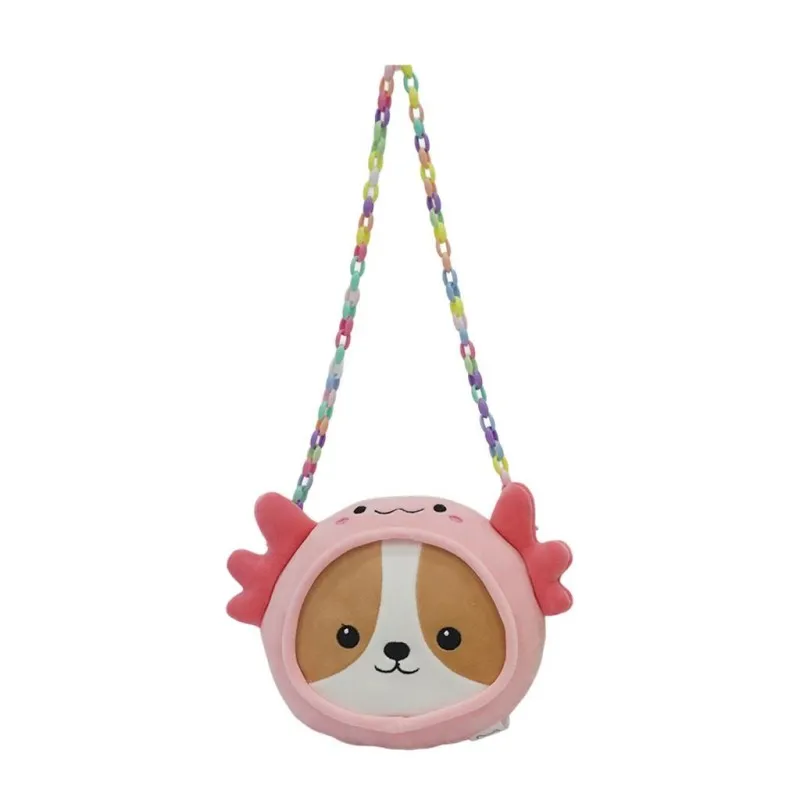 Luna - Λούτρινο Τσάντα Ώμου 20εκ, Squishcuties Σκυλάκι 623090