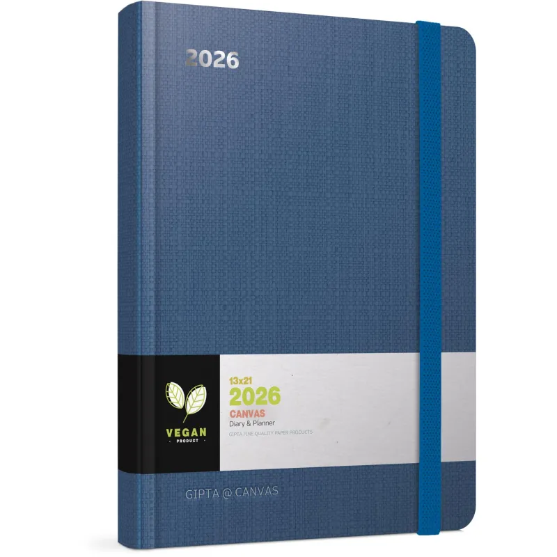 Unipap - Εβδομαδιαίο Ημερολόγιο Canvas 2026, 9x16 Blue 626-1209-85