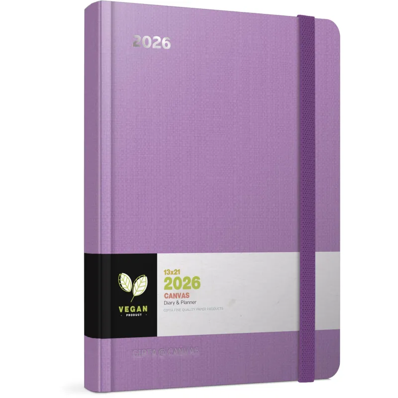Unipap - Εβδομαδιαίο Ημερολόγιο Canvas 2026, 9x16 Purple 626-1209-99