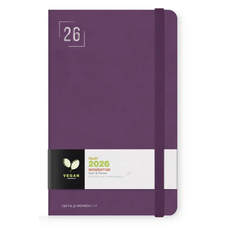 Unipap - Ημερήσιο Ημερολόγιο Momentum 2026, 17x24 Purple 626-1317-99