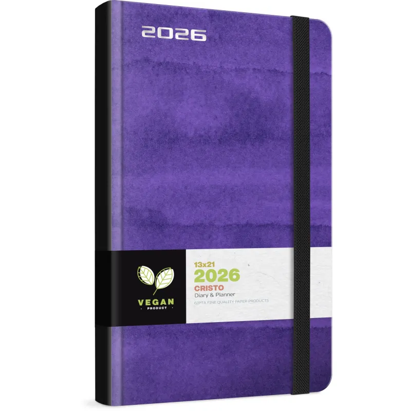 Unipap - Ημερήσιο Ημερολόγιο Cristo 2026, Purple 626-4217-85