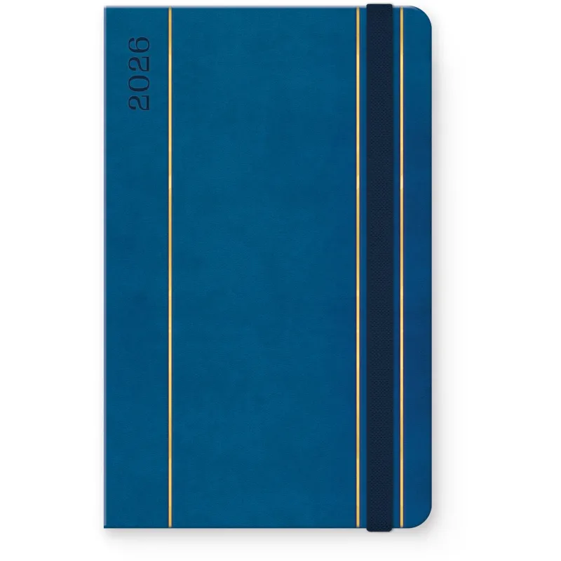 Unipap - Ημερήσιο Ημερολόγιο Nardo 2026, 13x21 Blue 626-4713-85