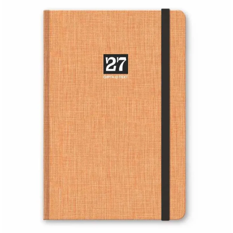 Unipap - Ημερήσιο Ημερολόγιο Τext Book 2027, Πορτοκαλί 9x14 627-1209-84D