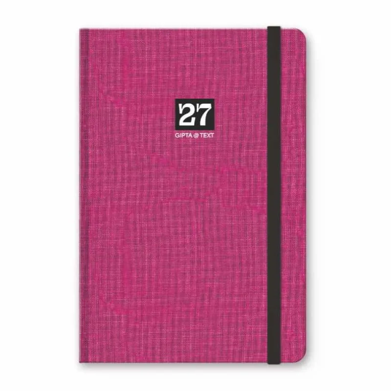 Unipap - Ημερήσιο Ημερολόγιο Τext Book 2027, Ματζέντα 9x14 627-1209-99D