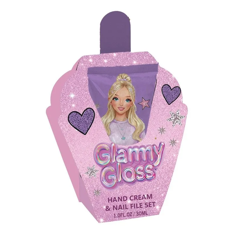 Diakakis - Glammy Gloss, Σετ Περιποίησης Χεριών 2 Τμχ, Ροζ 630040