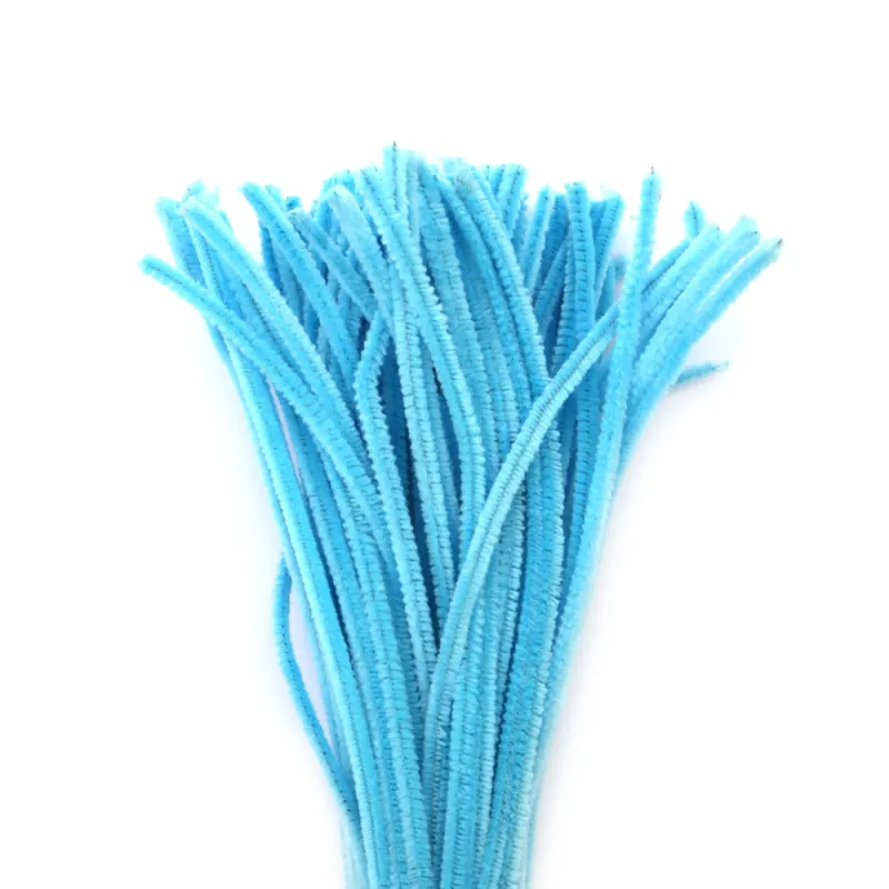 Foska - Σύρματα Πίπας Γαλάζιο, 100 Pcs 6mm 30 Εκ 63319