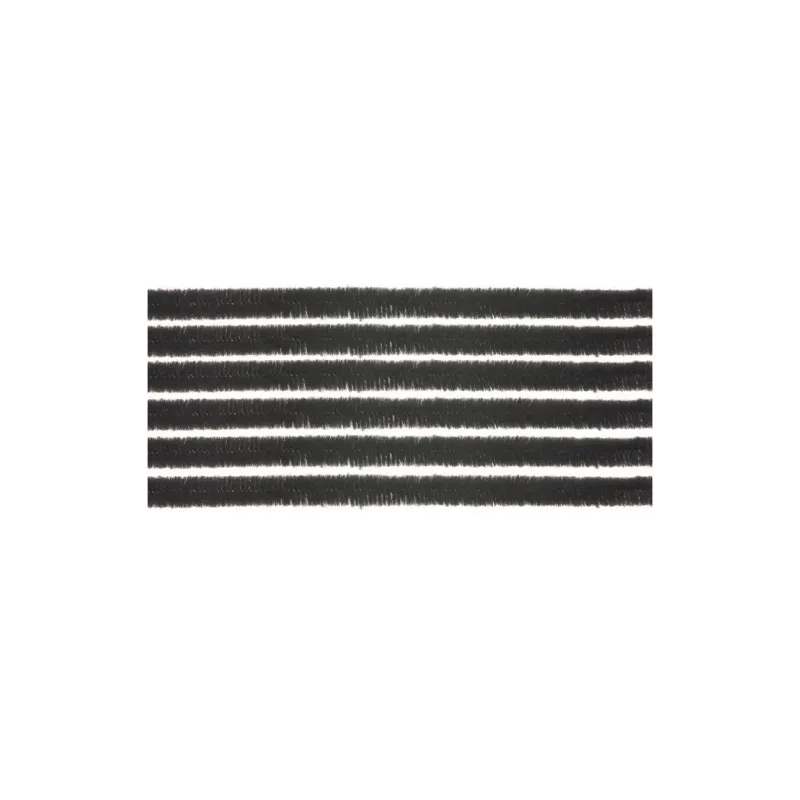 Glorex - Σύρματα Πίπας Black, 10 Pcs 8mm 50 Εκ 63800614