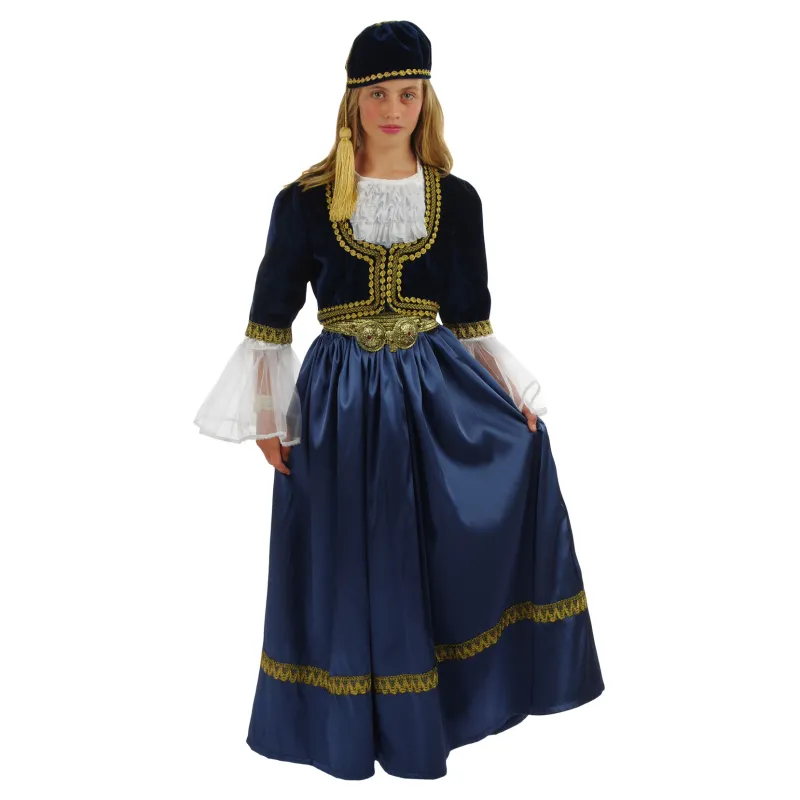 Stamco - Παραδοσιακή Φορεσιά Αμαλία Μπλε 643022