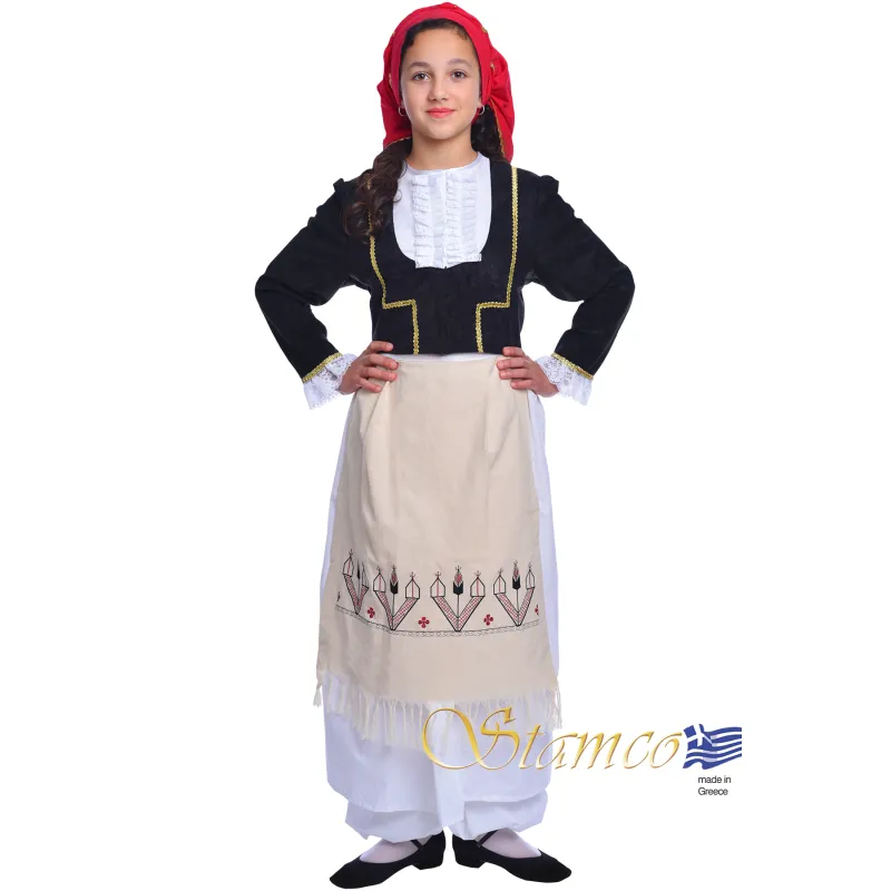 Stamco - Παραδοσιακή Φορεσιά Κρητικοπούλα Παρέλασης 643063